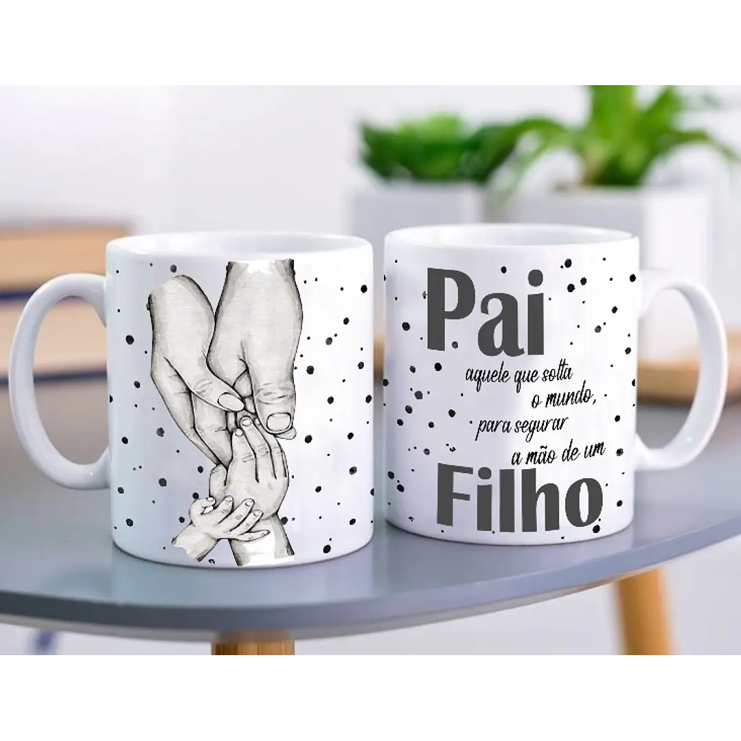 12 Artes Caneca Azulejo e Quadro Dia dos Pais em Corel Draw  12