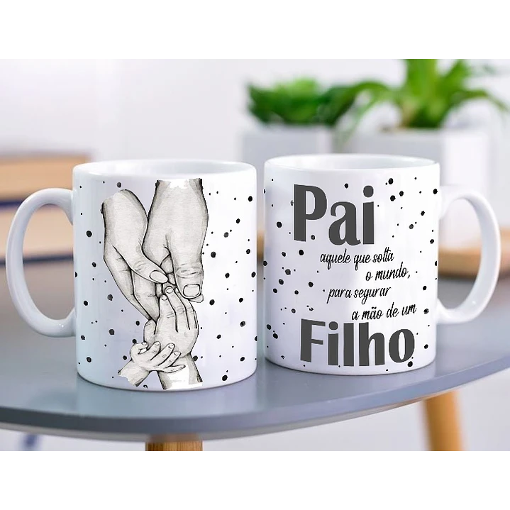 12 Artes Caneca Azulejo e Quadro Dia dos Pais em Corel Draw  12