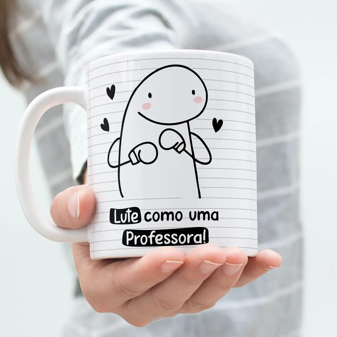 15 Artes Caneca Flork Dia dos Professores em Png 3