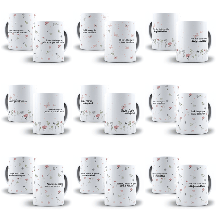 33 Artes Caneca Básicas Frases Motivacionais em Png   1