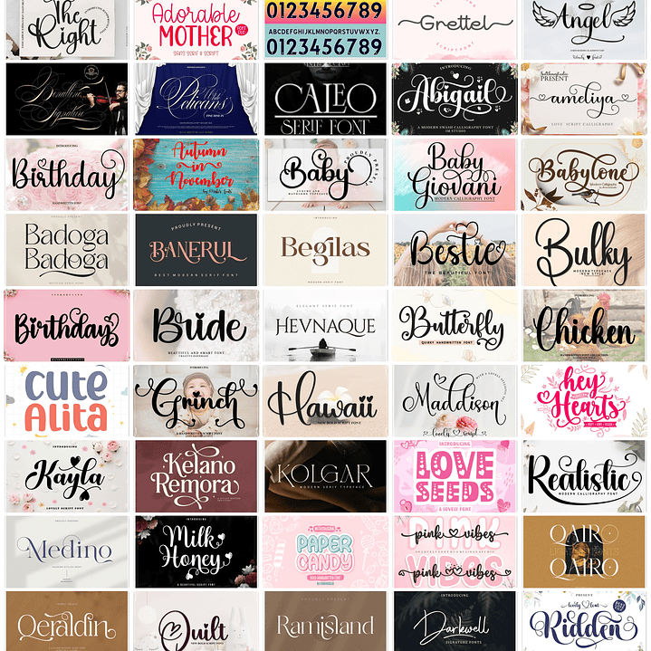 400 Fontes Instalável Premium Diversas  3