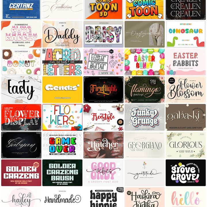 400 Fontes Instalável Premium Diversas  6