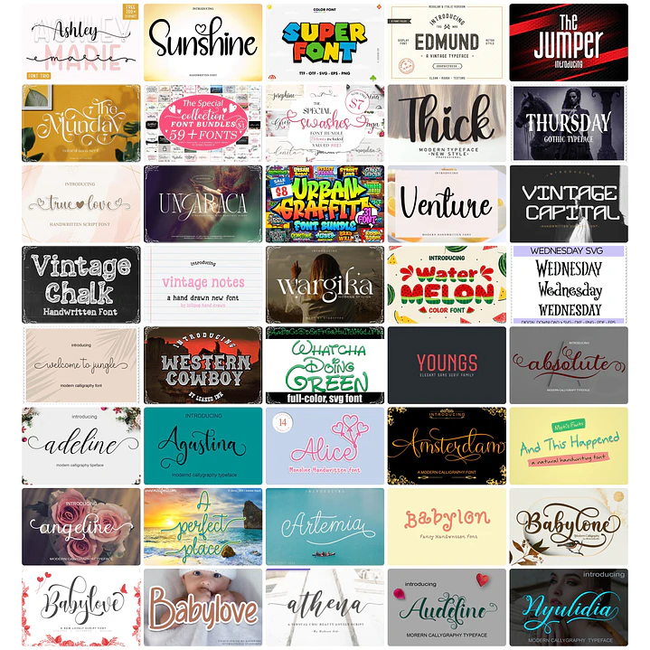 400 Fontes Instalável Premium Diversas  9