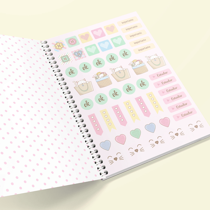 Arquivo Agenda Escolar Gatinho 2024 em Pdf   3