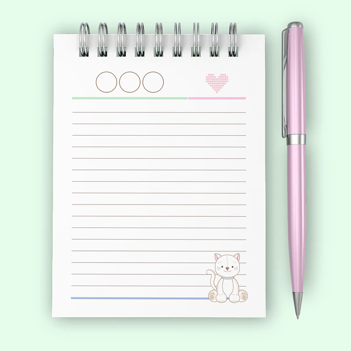 Arquivo Agenda Escolar Gatinho 2024 em Pdf   4