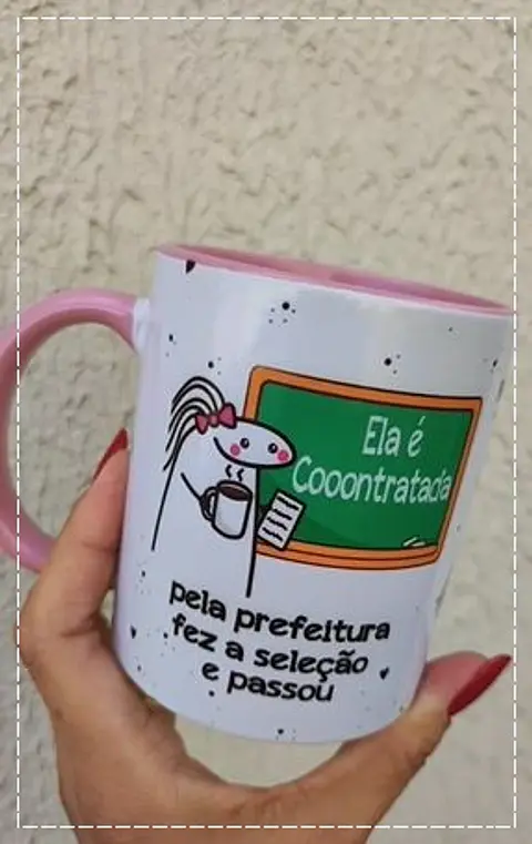 Artes para Caneca Flork Concursada Arquivos Png  