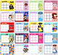 88 Arquivos Jogo da Velha Infantil Personagens em Pdf  - Miniatura 2