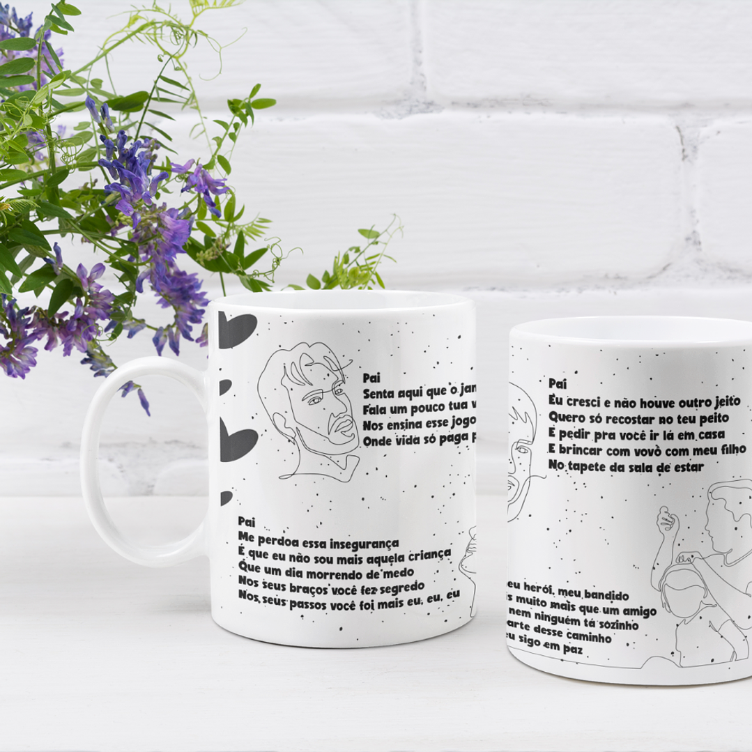 3 Artes Canecas Musica Minimalista Masculina em Corel Draw   2