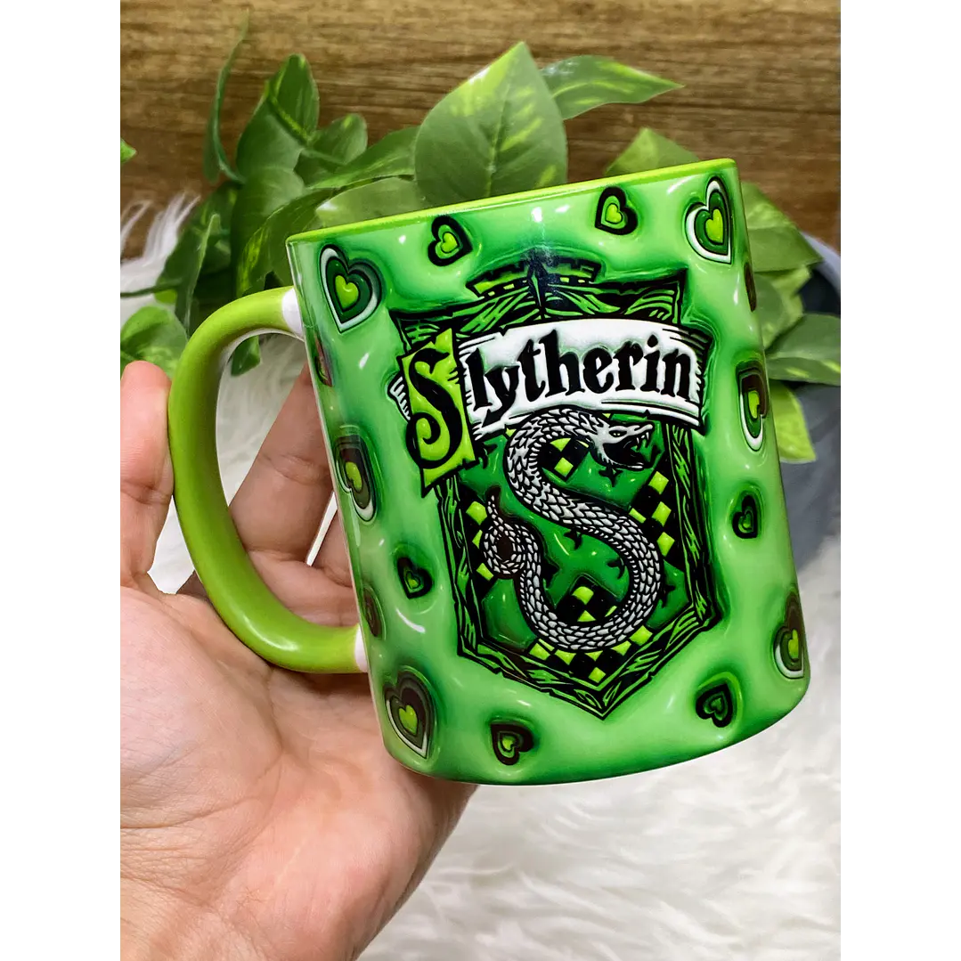 4 Artes Canecas Harry Potter Casas 3D em Jpg 4