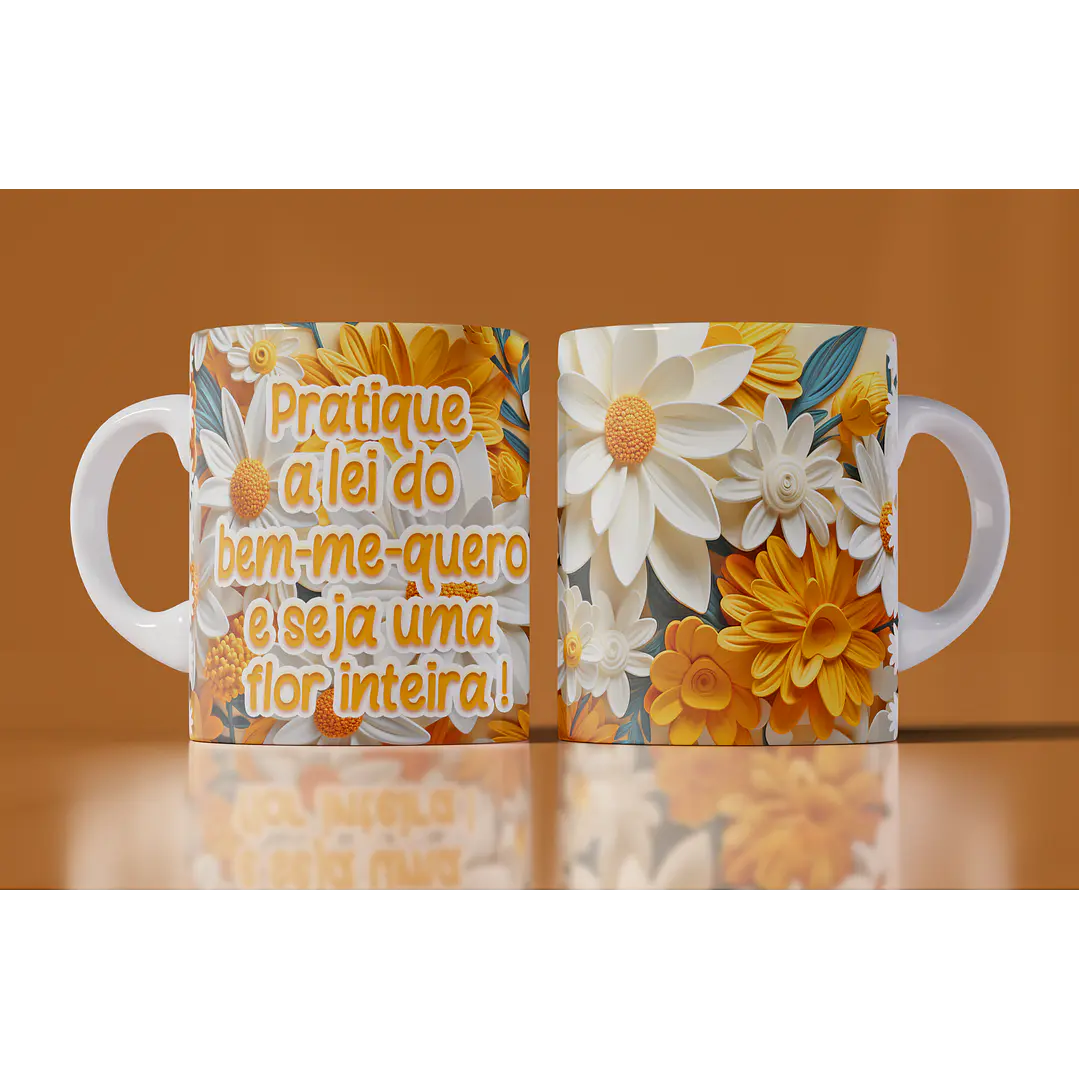 15 Artes Canecas Flores 3d em Photoshop 5