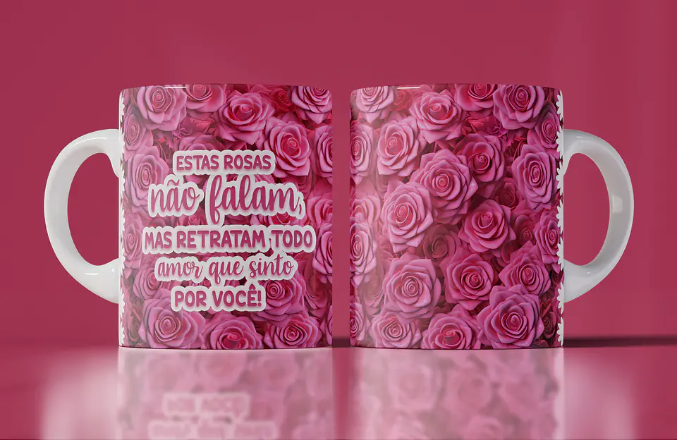 15 Artes Canecas Flores 3d em Photoshop 8