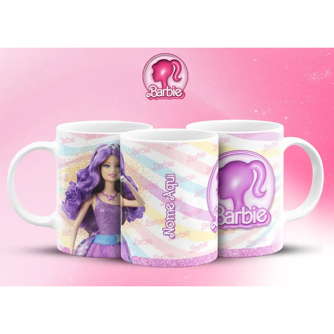 16 Artes Canecas Barbie Frases em Jpg 5
