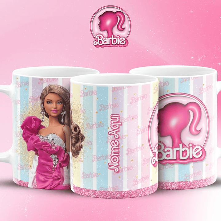 16 Artes Canecas Barbie Frases em Jpg 7
