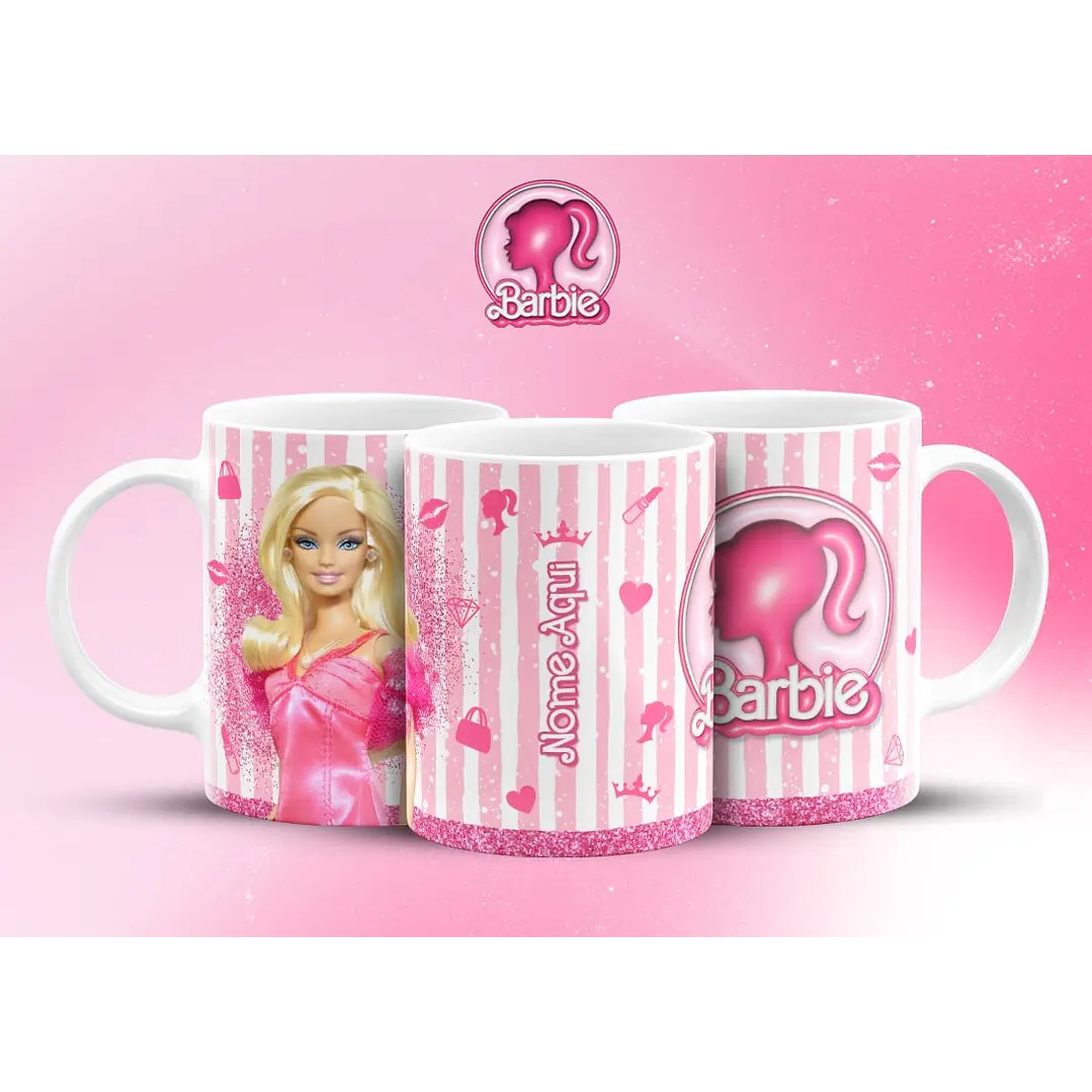 16 Artes Canecas Barbie Frases em Jpg 11