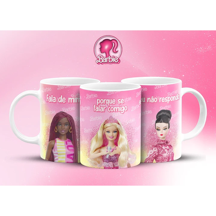 16 Artes Canecas Barbie Frases em Jpg 14