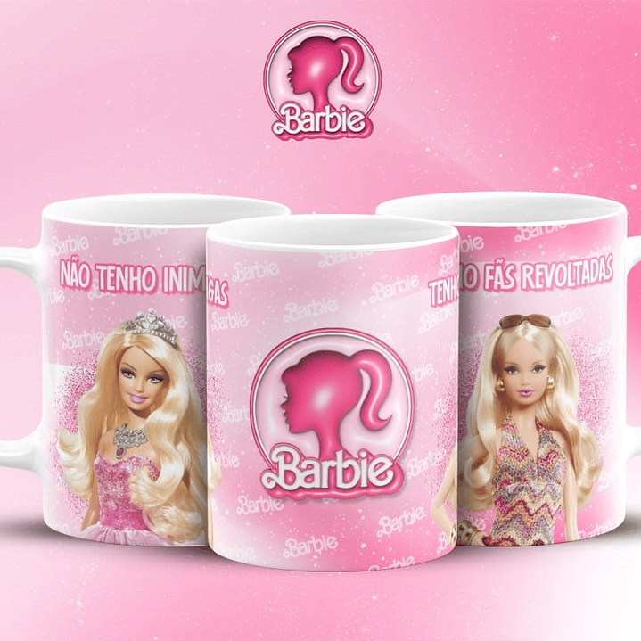 16 Artes Canecas Barbie Frases em Jpg 16