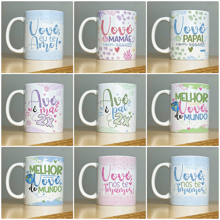 25 Artes Canecas Dia dos Avós em Jpg 1