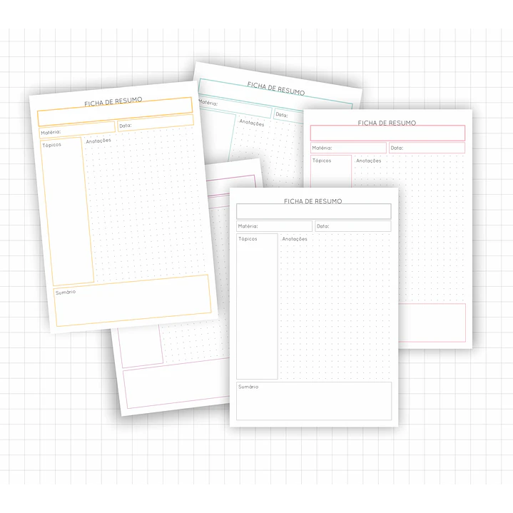 Arquivo Fichas de Estudo e Resumo em Pdf 1