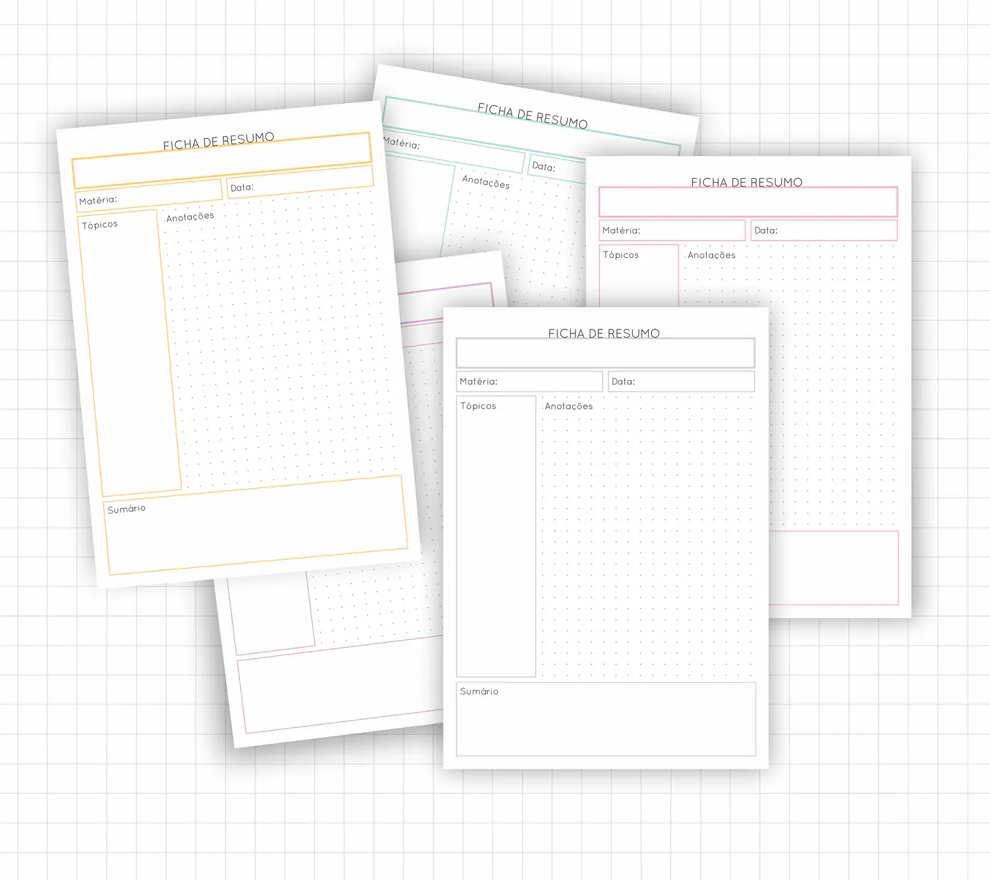 Arquivo Fichas de Estudo e Resumo em Pdf 1