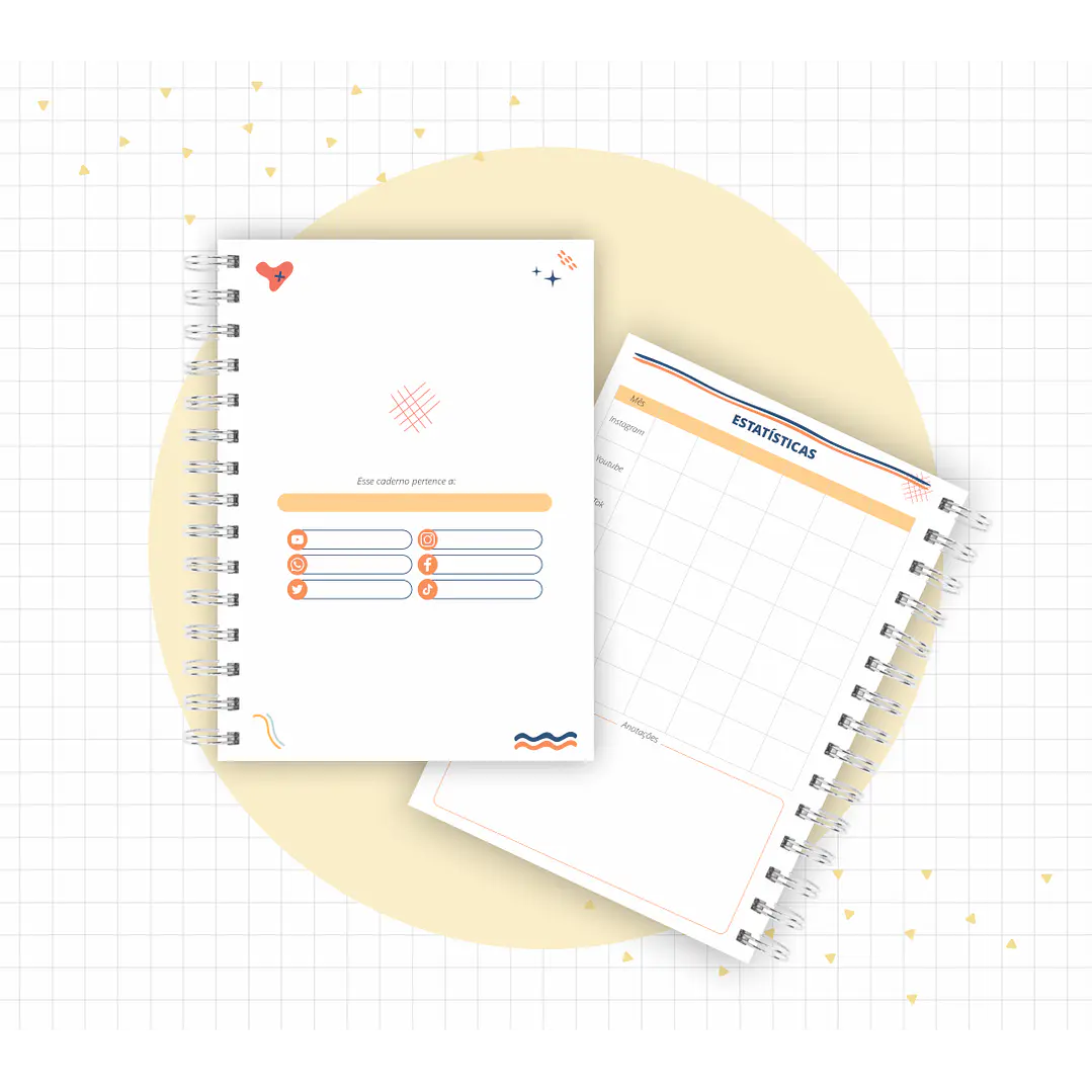 Arquivo Planner Youtuber e Minhas Postagens 2024 em Pdf  6