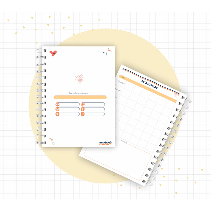 Arquivo Planner Youtuber e Minhas Postagens 2024 em Pdf  6