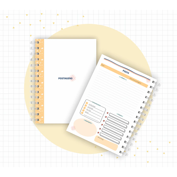 Arquivo Planner Youtuber e Minhas Postagens 2024 em Pdf  7