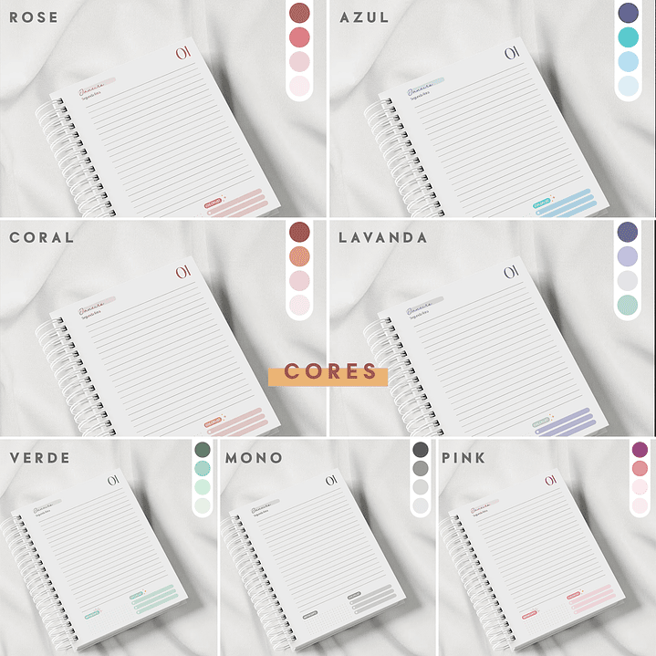 Combo Agendas Datadas e Permanentes 2024 em Pdf 11