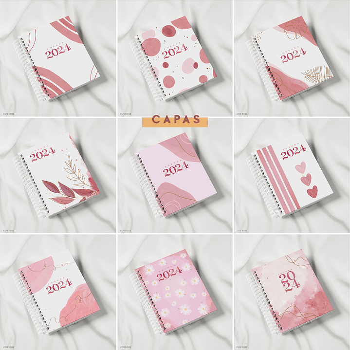 Combo Agendas Datadas e Permanentes 2024 em Pdf 16