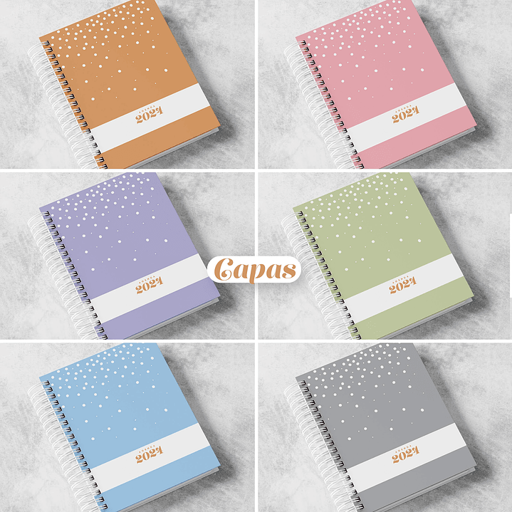 Combo Agendas Datadas e Permanentes 2024 em Pdf 18