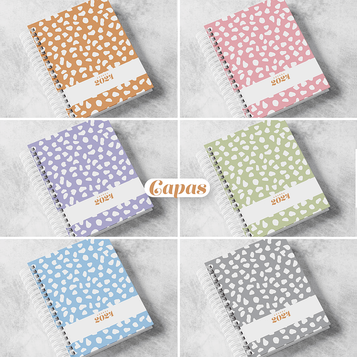 Combo Agendas Datadas e Permanentes 2024 em Pdf 19