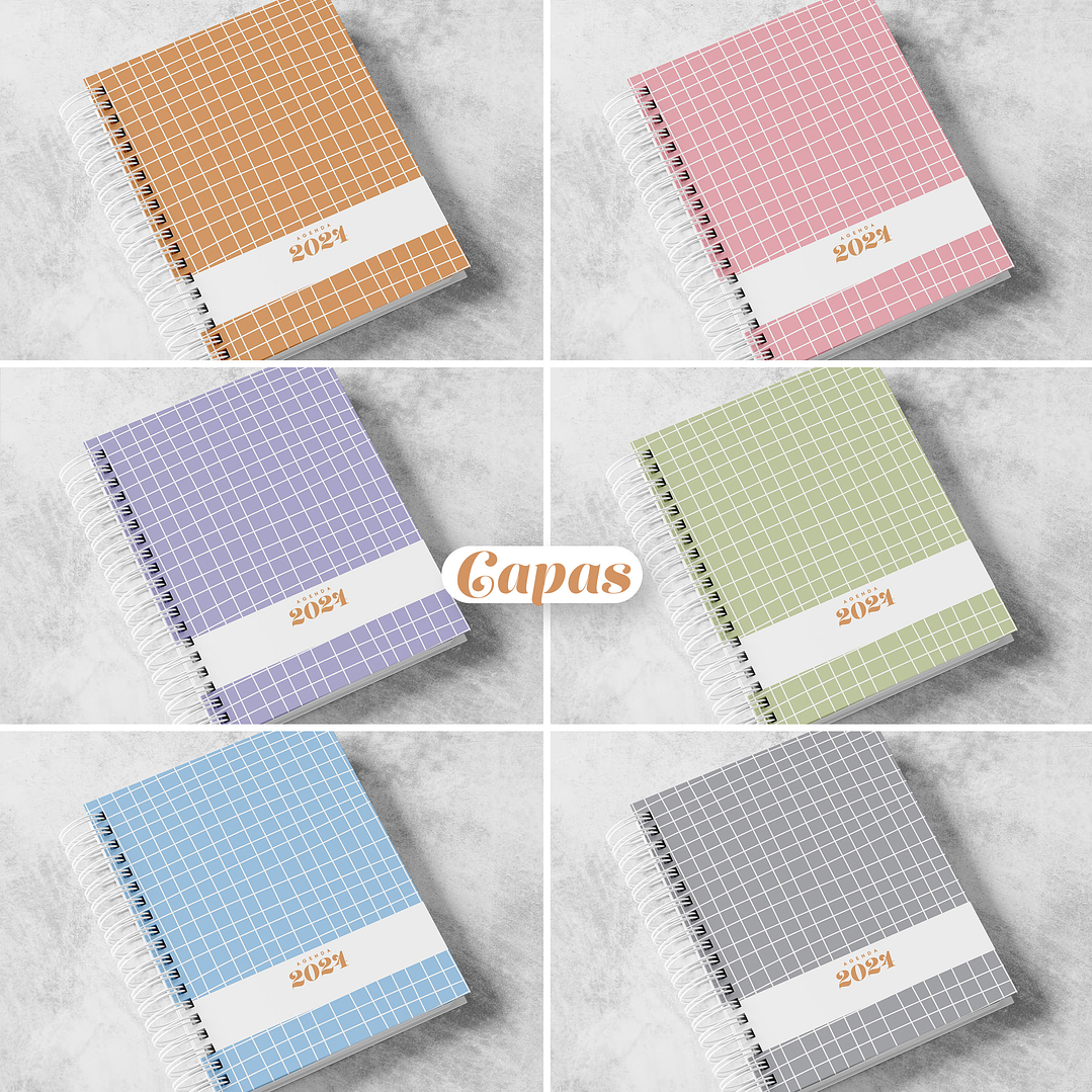 Combo Agendas Datadas e Permanentes 2024 em Pdf 22