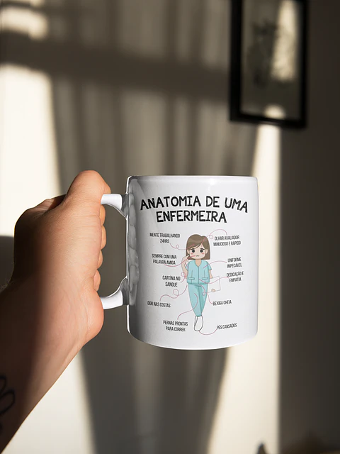 Artes para Caneca Enfermagem em Jpg