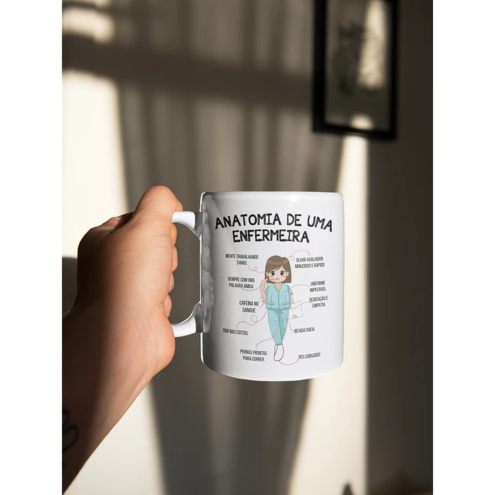 Artes para Caneca Enfermagem em Jpg 1