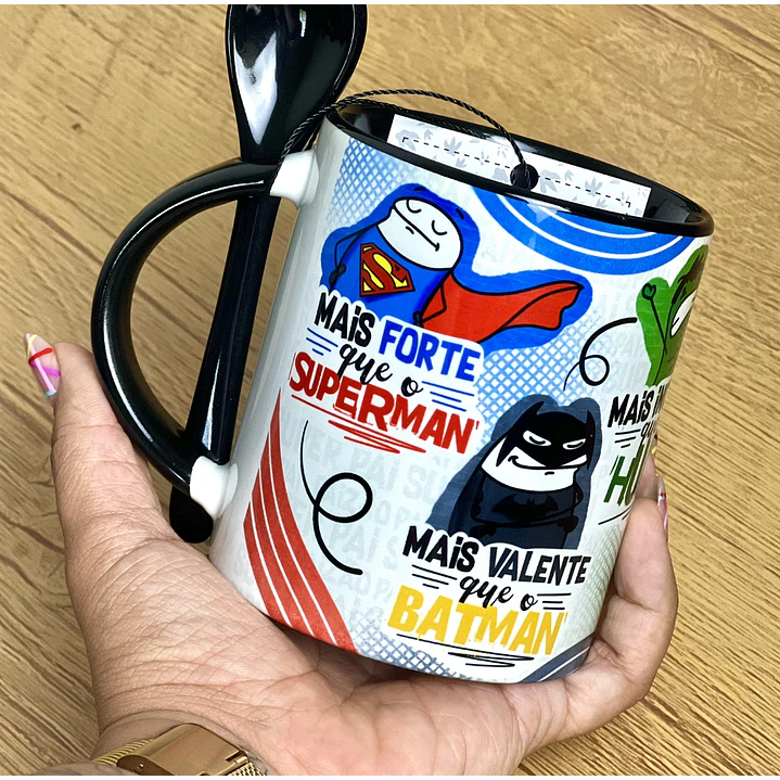 Artes Caneca Meu Pai Herói em Jpg  1