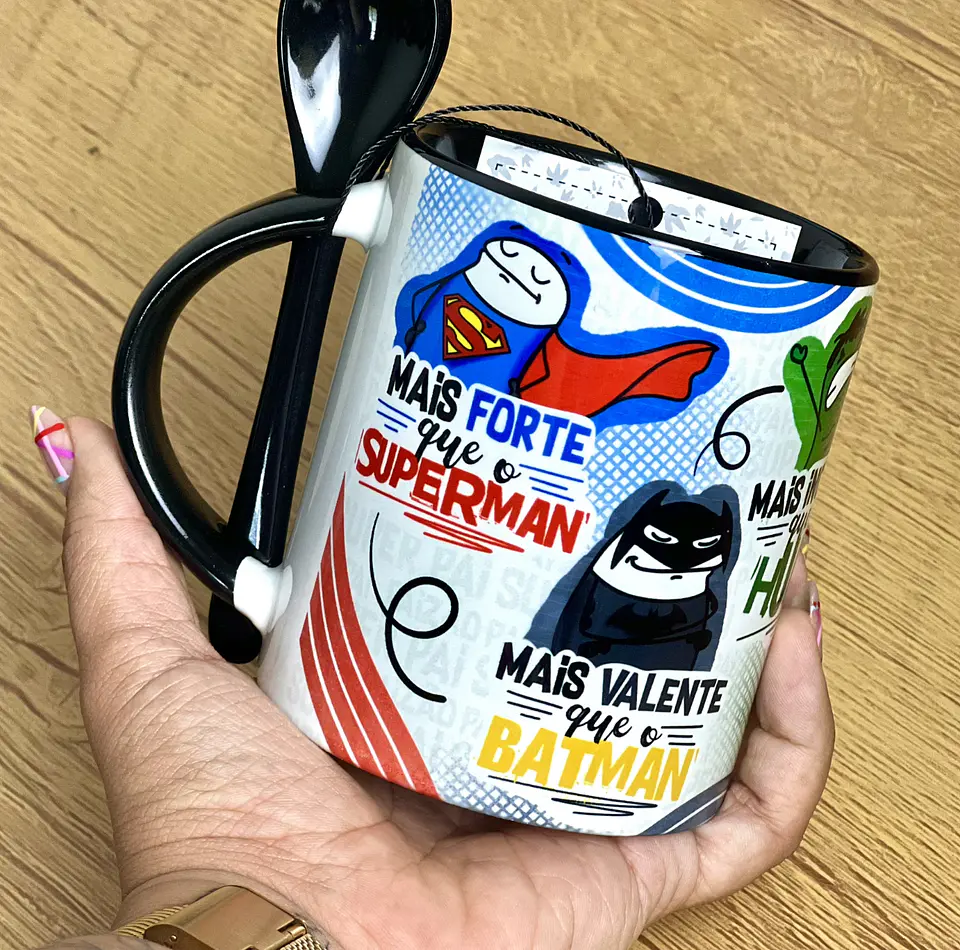 Artes Caneca Meu Pai Herói em Jpg  1
