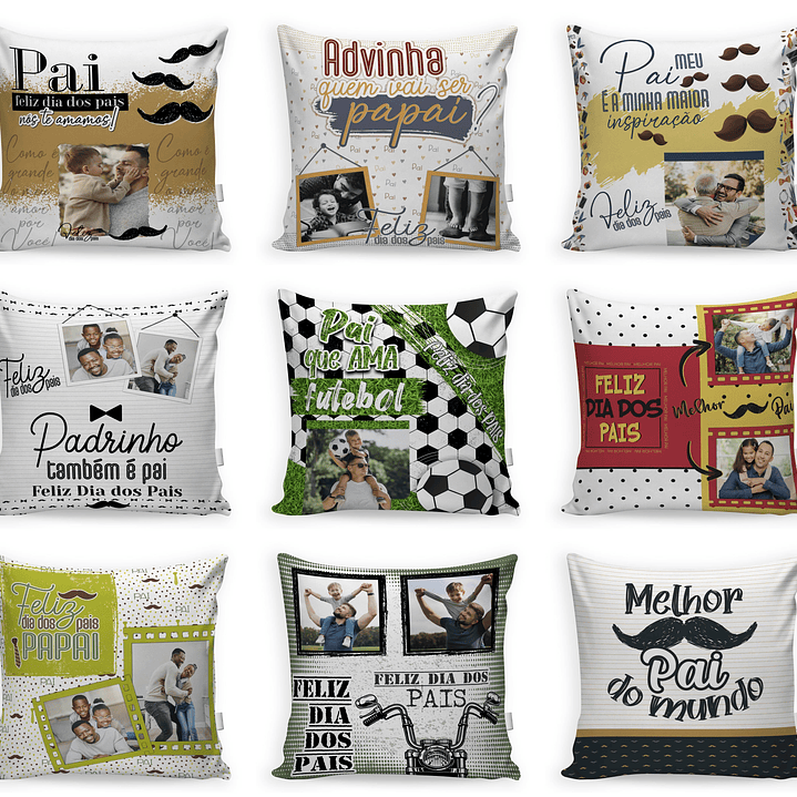 45 Artes para Sublimação Dia dos Pais em Corel Draw 2