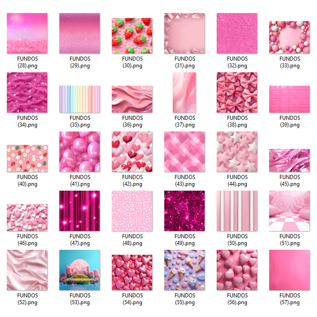 Kit Digital Pink Girls Barbie em Png 5