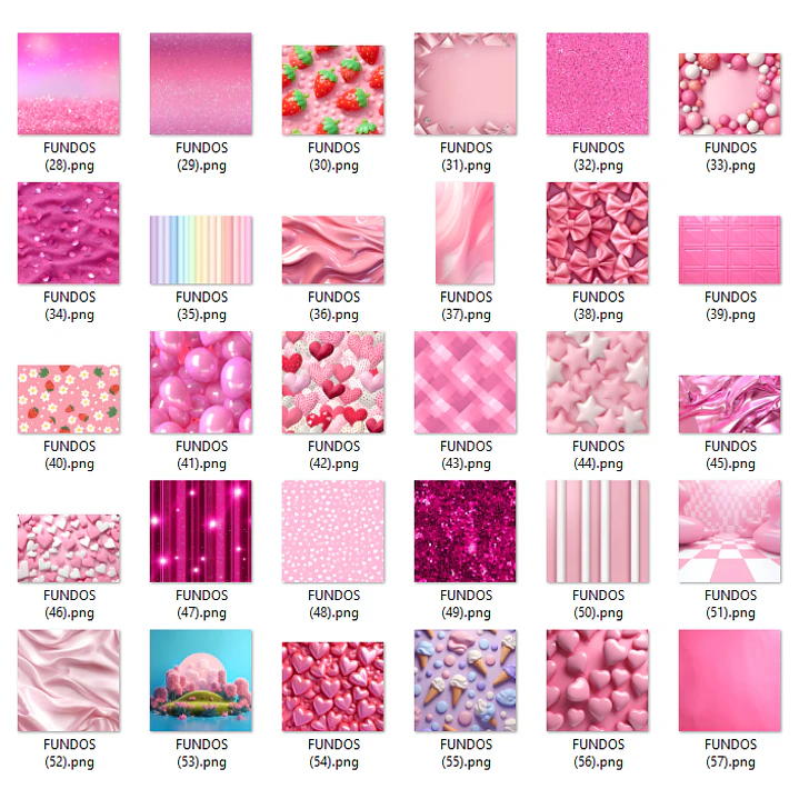 Kit Digital Pink Girls Barbie em Png 5