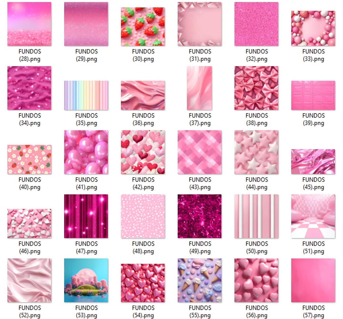 Kit Digital Pink Girls Barbie em Png 5