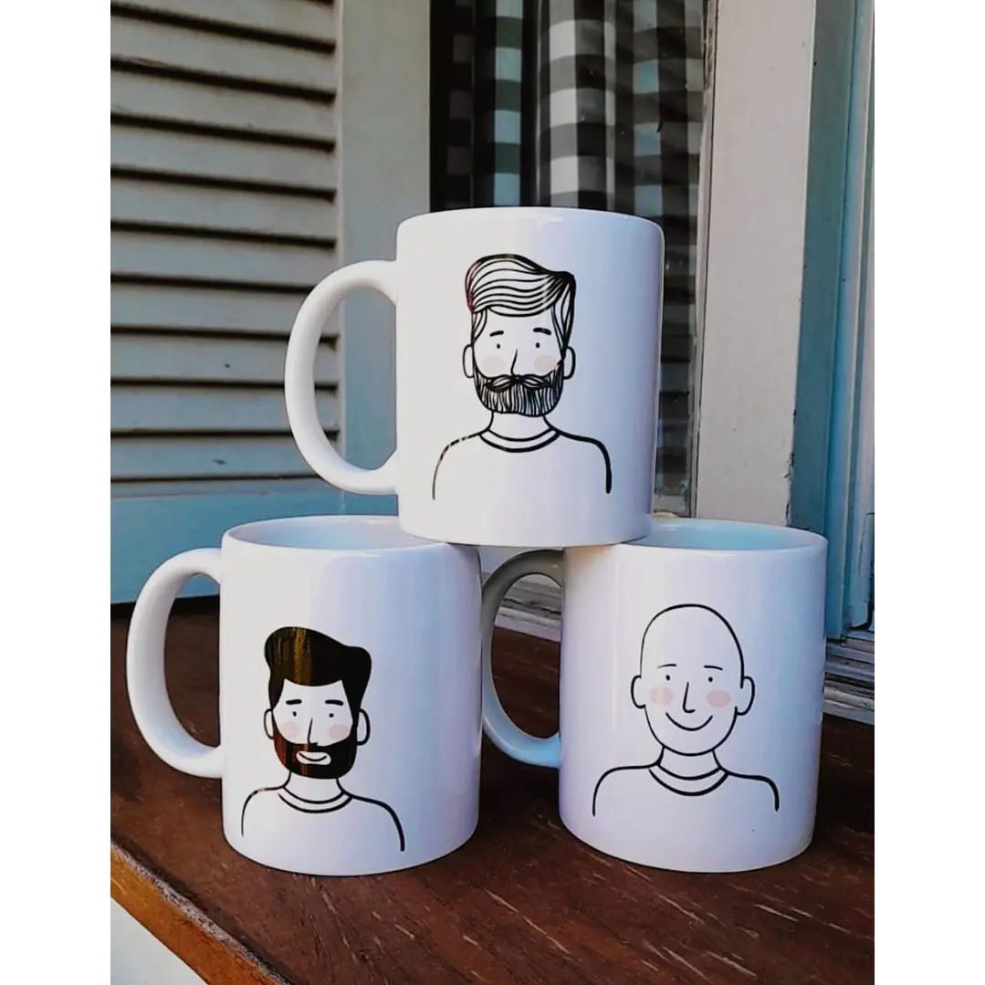23 Artes Caneca Básicas Dia dos Pais em Png 3