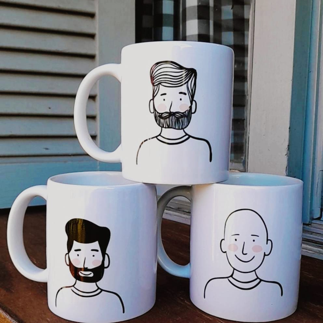 23 Artes Caneca Básicas Dia dos Pais em Png 3