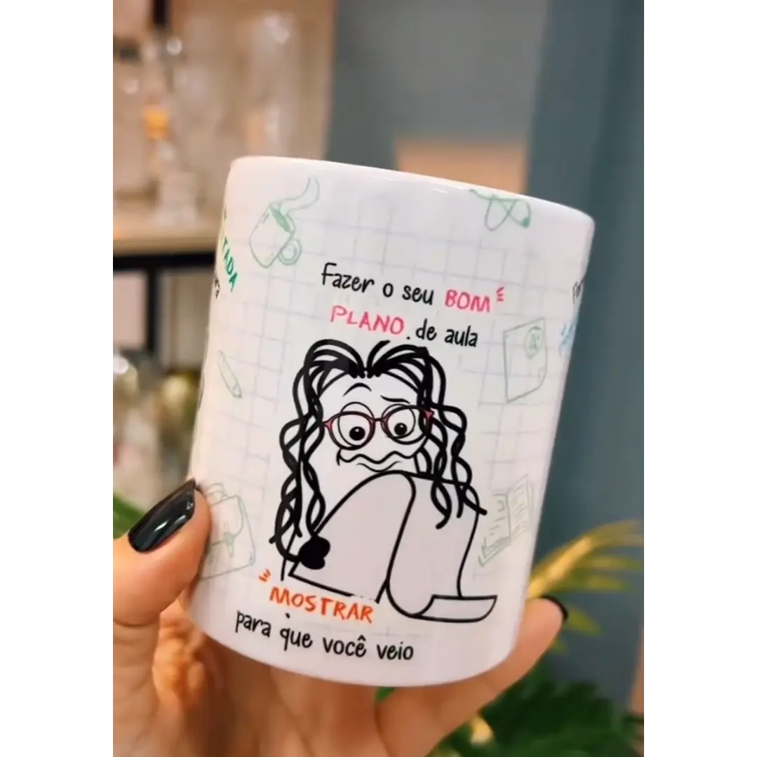 Artes para Caneca Flork Professora Concursada Arquivos Png 2