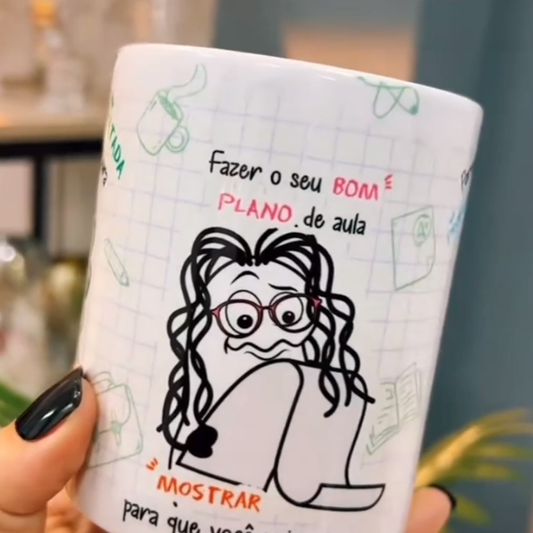 Artes para Caneca Flork Professora Concursada Arquivos Png 2