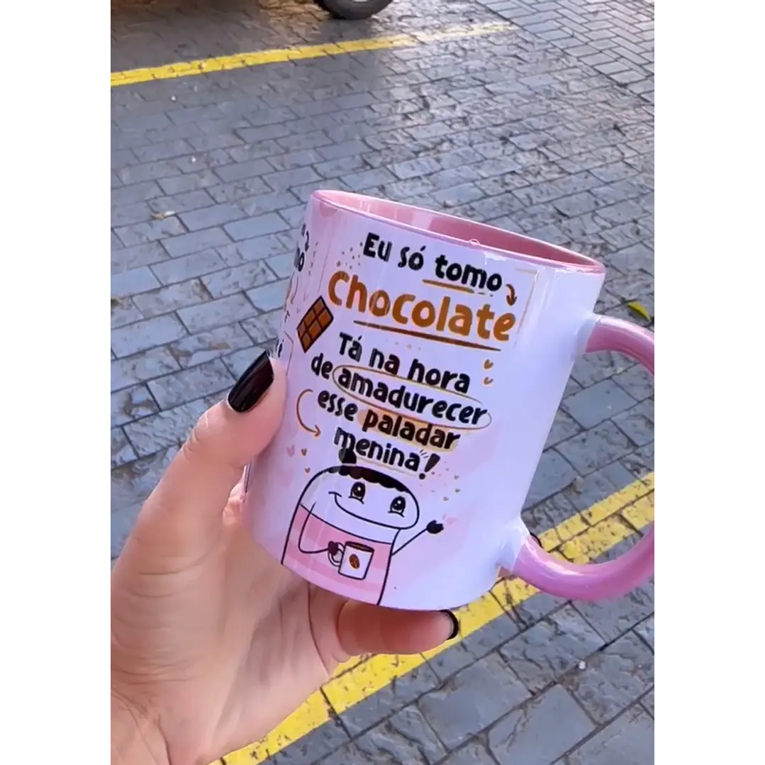 Artes para Caneca Flork Amanhã de Manhã Você Vai Acordar Arquivos Png  3