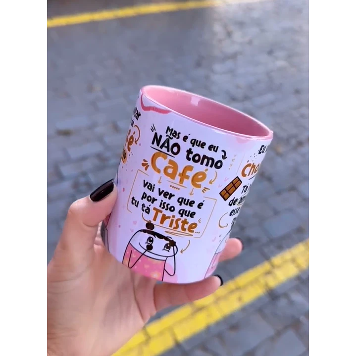 Artes para Caneca Flork Amanhã de Manhã Você Vai Acordar Arquivos Png  4