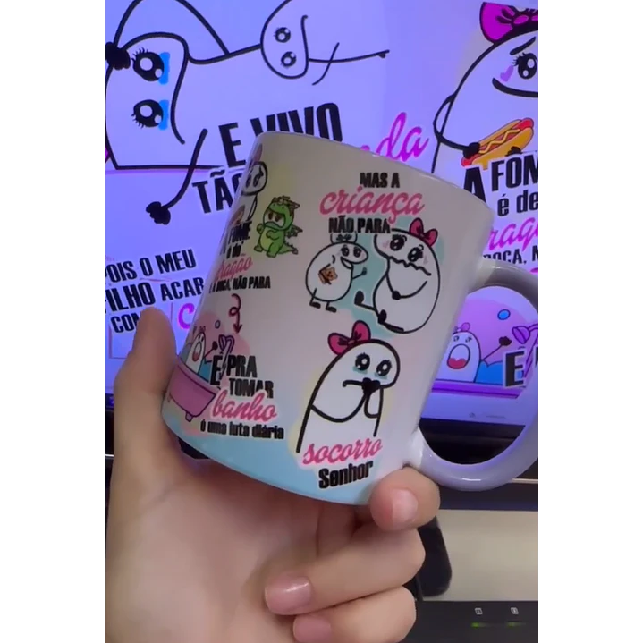 Artes para Caneca Flork Barbie Mãe Arquivos Png  4