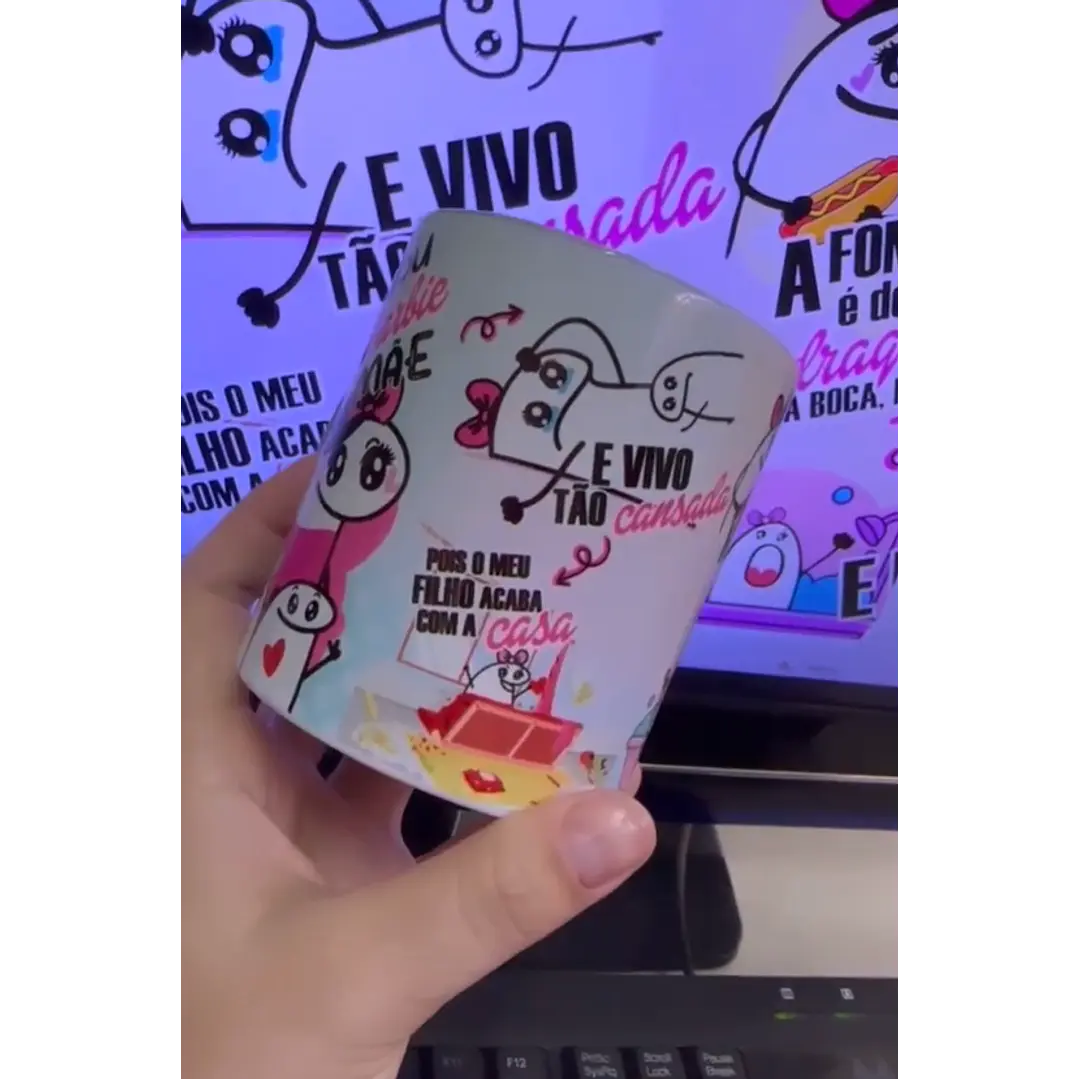 Artes para Caneca Flork Barbie Mãe Arquivos Png  2