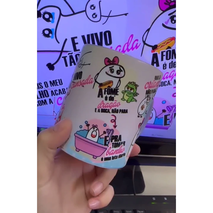 Artes para Caneca Flork Barbie Mãe Arquivos Png  3