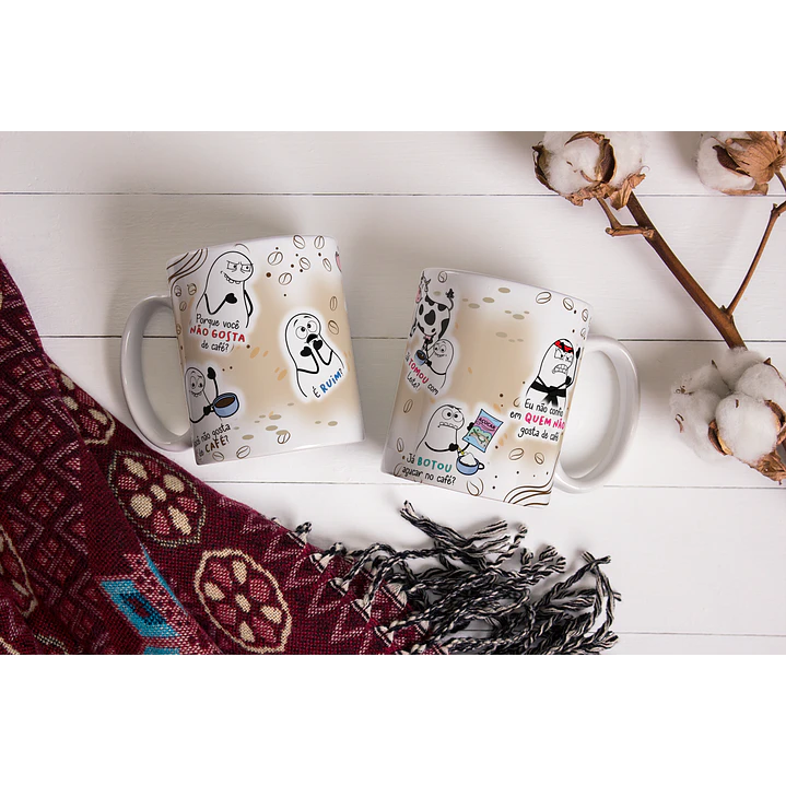 Artes para Caneca Flork Cê não Gosta de Café Arquivos Png   3