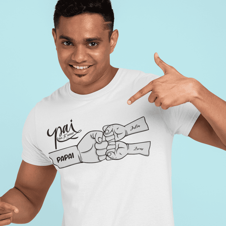 5 Artes Camisa Dia dos Pais em CorelDraw 3